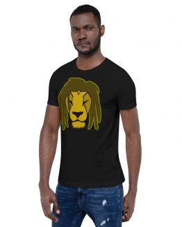 Lion With Locs Unisex t Shirt 02