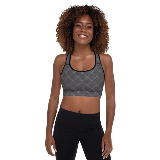 Workout warrior sports bra