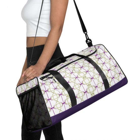 Purple Atomic Duffle bag 1