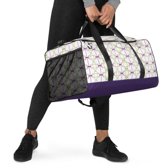 Purple Atomic Duffle bag 2